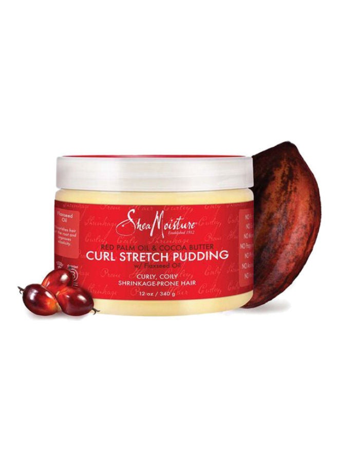 Red Palm Oil & Cocoa Butter Curl Stretch Pudding cream 340grams