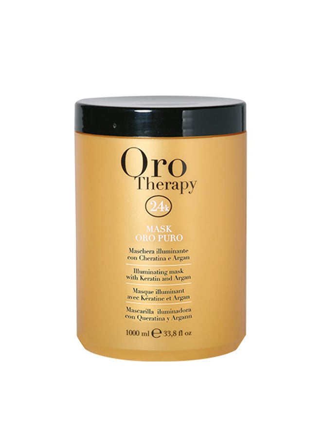 Oro Therapy Lllumination Mask With Keratin And Argan 1000ml