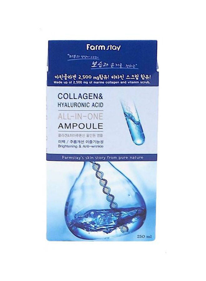 Collagen Hyaluronic Acid All In One Ampoule Blue 250ml