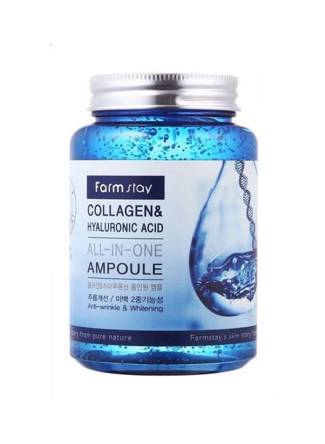 Collagen Hyaluronic Acid All In One Ampoule Blue 250ml