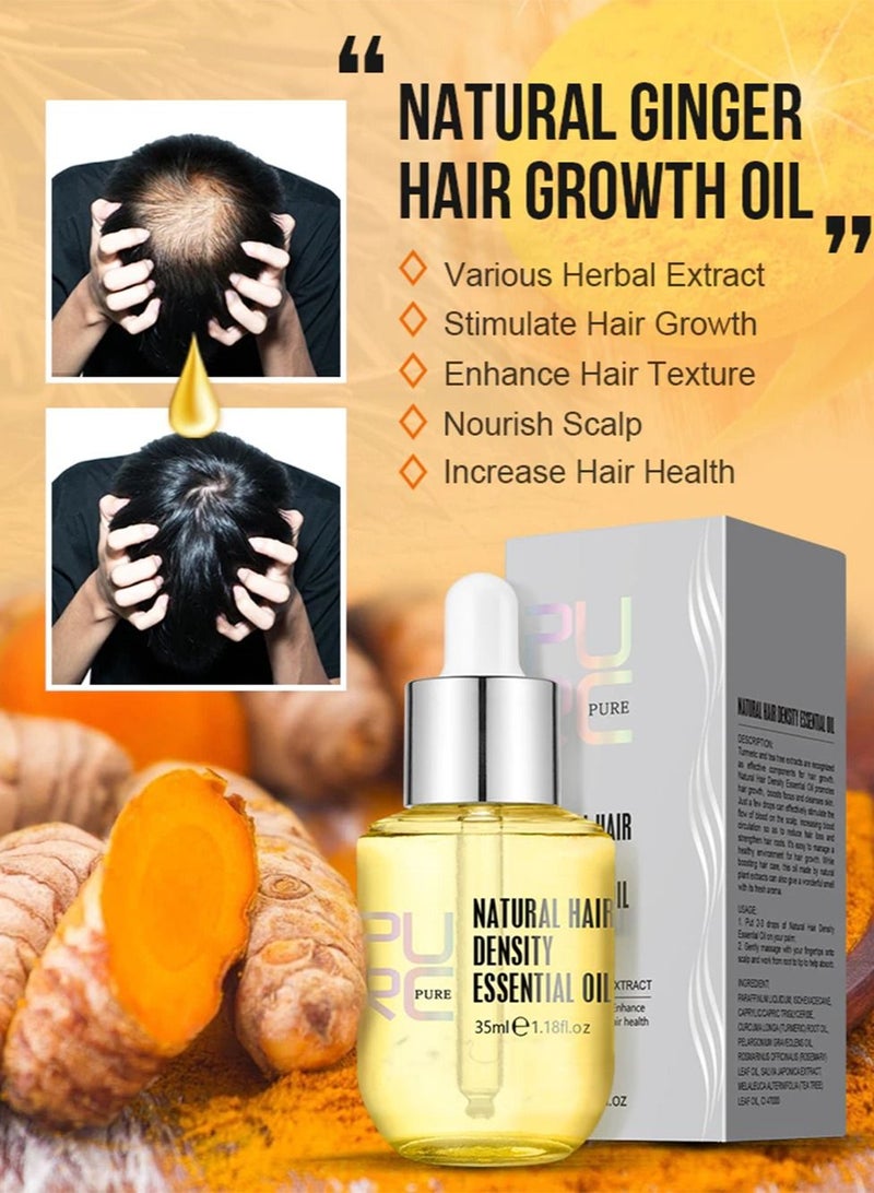 Natural Hair Growth Essence Thickener Regrowth Hair Serum Treatments Oil Fast Grow Hair for Hair Loss Care Product