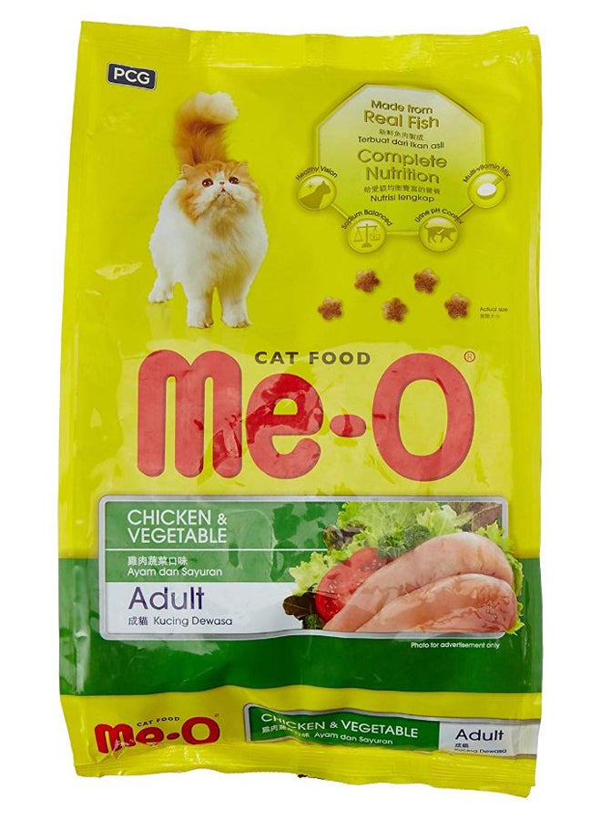 Chicken And Vegetables Cat Food Brown 7kg