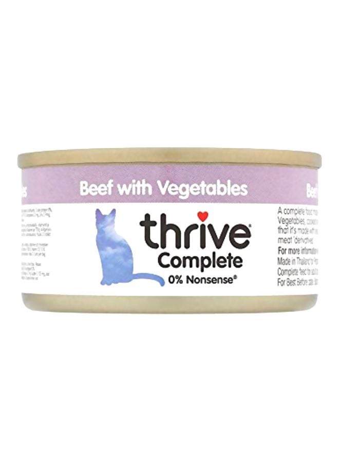 Beef With Vegetables Cat Food 900grams