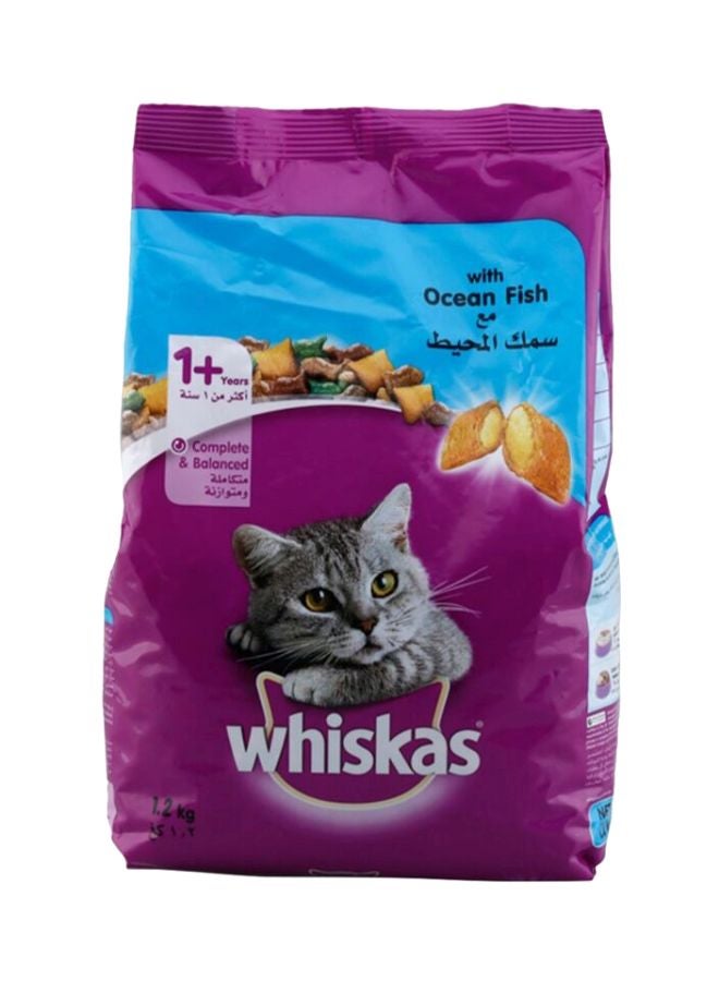 Ocean Fish Cat Food Purple/Blue 1.2kg