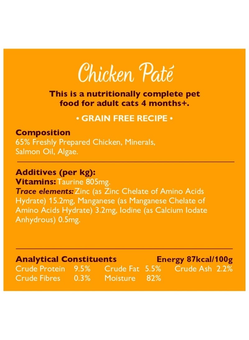 Smooth Pate Selection Multipack Cat Wet Food 8 x 85g