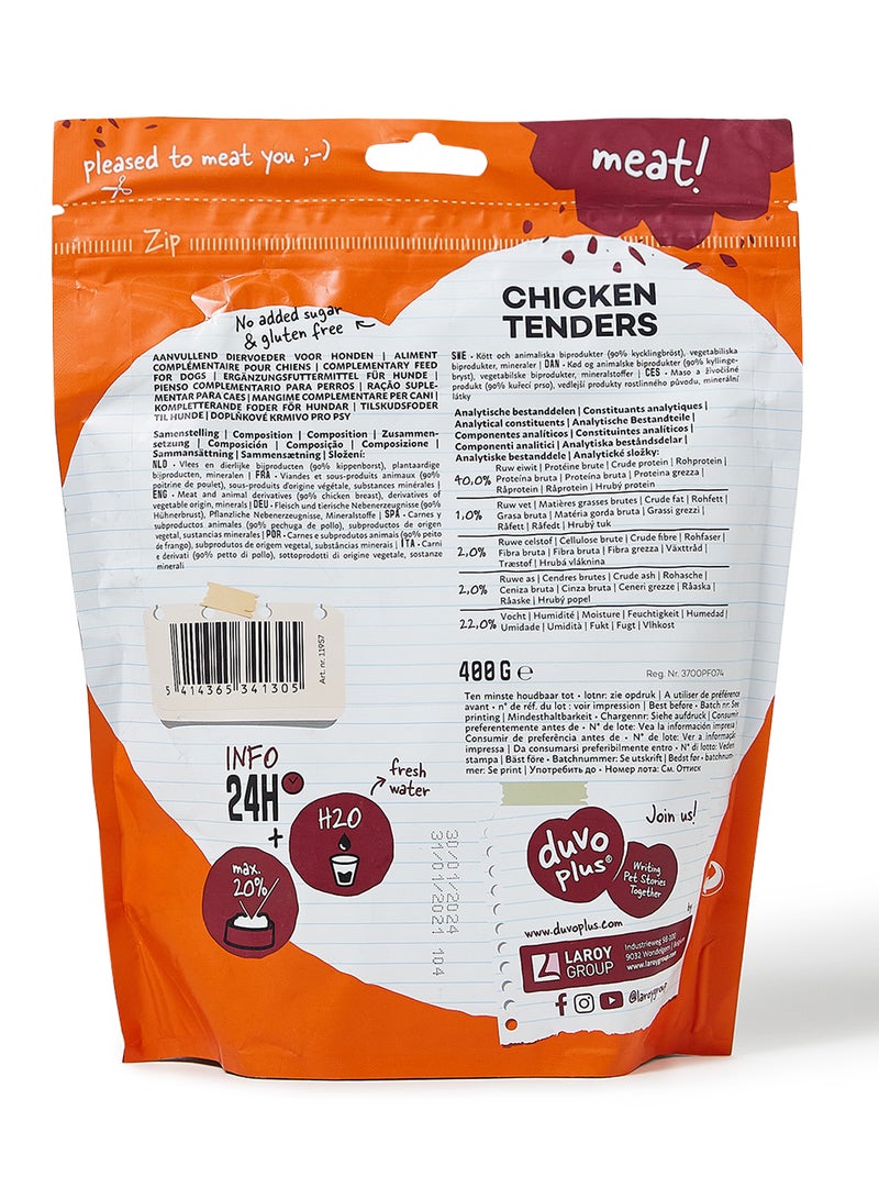 Chicken Tenders Dog Snack 400grams