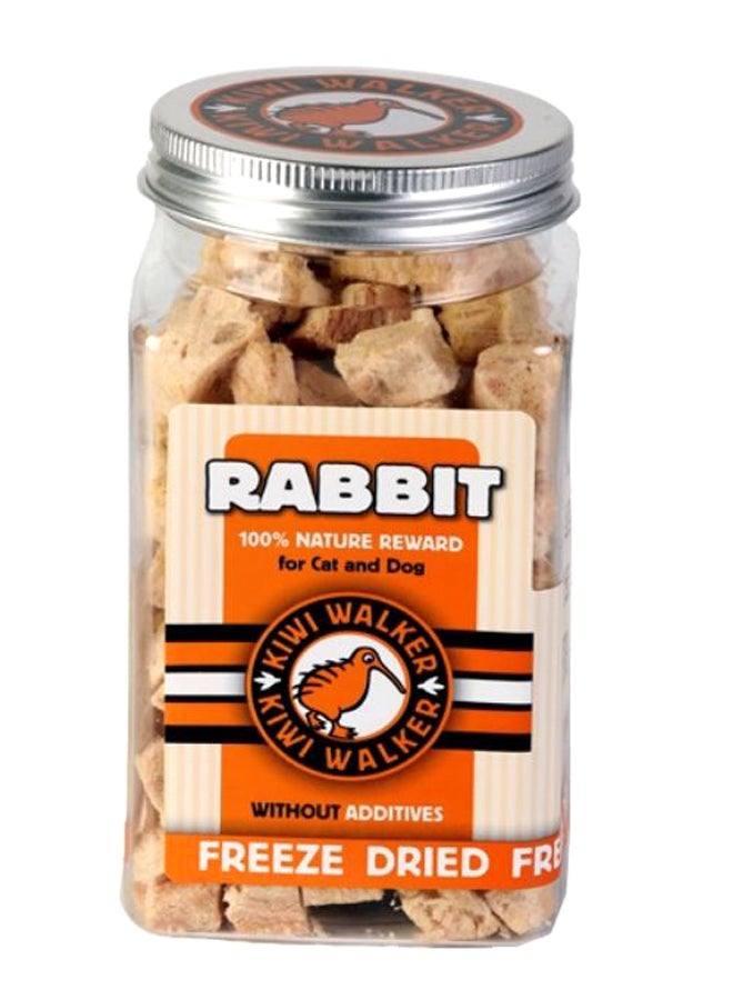 Freeze Dried Snack Rabbit Cubes Beige 75grams