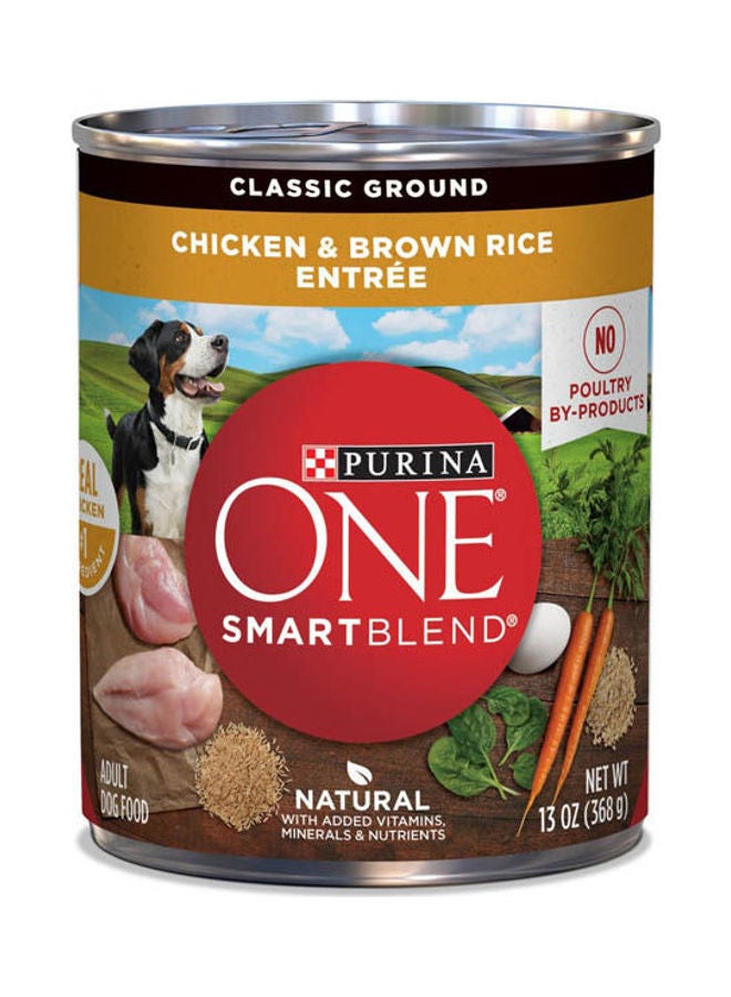 One Smartblend Wet Dog Food - Classic Ground Chicken & Brown Rice Entrée Multicolour 368grams