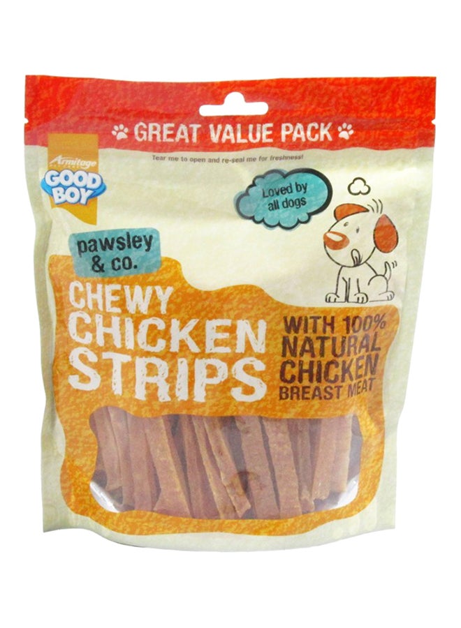 Chewy Chicken Strips Value Pack 350grams