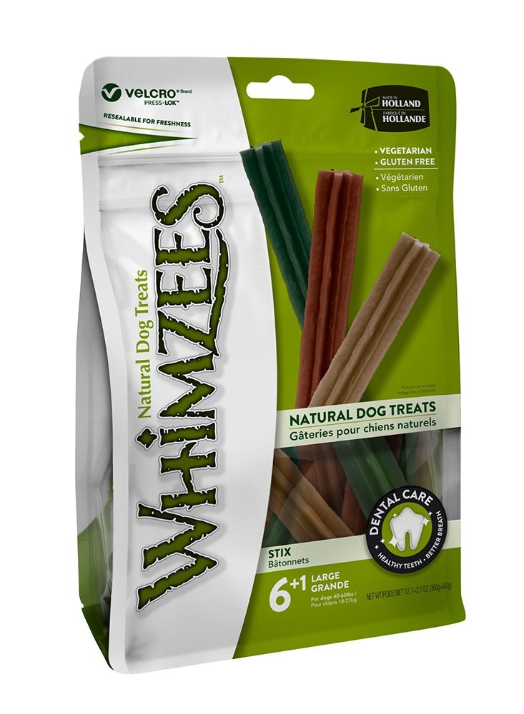Dog Dental Treats Stix 7pc Large Mix 420g