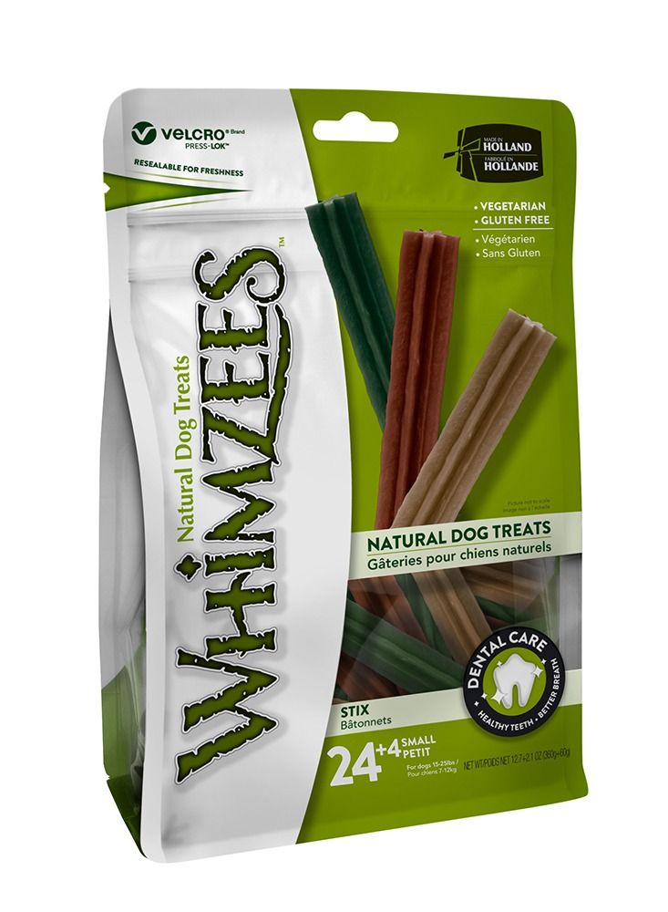 Natural Grain Free Dental Stix Small Mix Brown 24+4Pc 420g