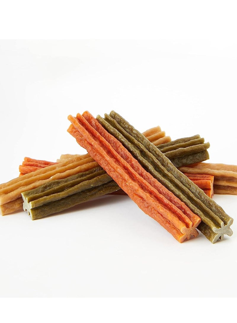 Natural Grain Free Dental Dog Treats Stix Large 6+1Pcs 360g+60g