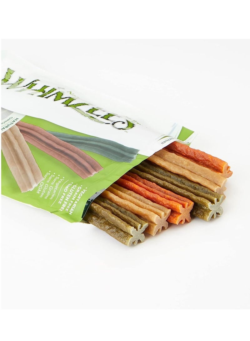 Natural Grain Free Dental Dog Treats Stix Large 6+1Pcs 360g+60g