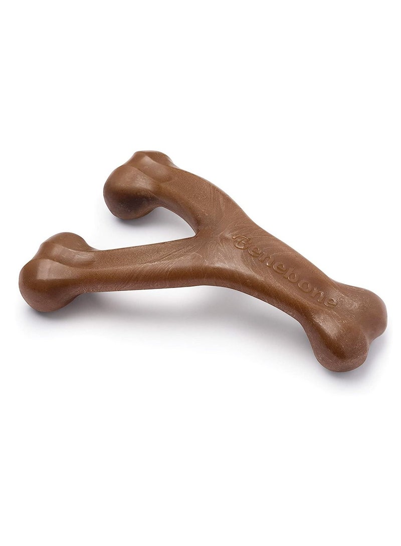 Wishbone Dog Chew Playing Toy Peanut Small
