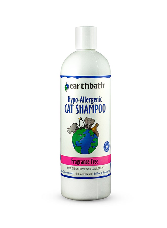 Hypo-Allergenic Cat Shampoo Fragrance Free