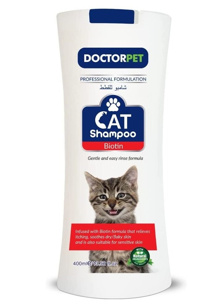 Cat Shampoo Biotin 400ml