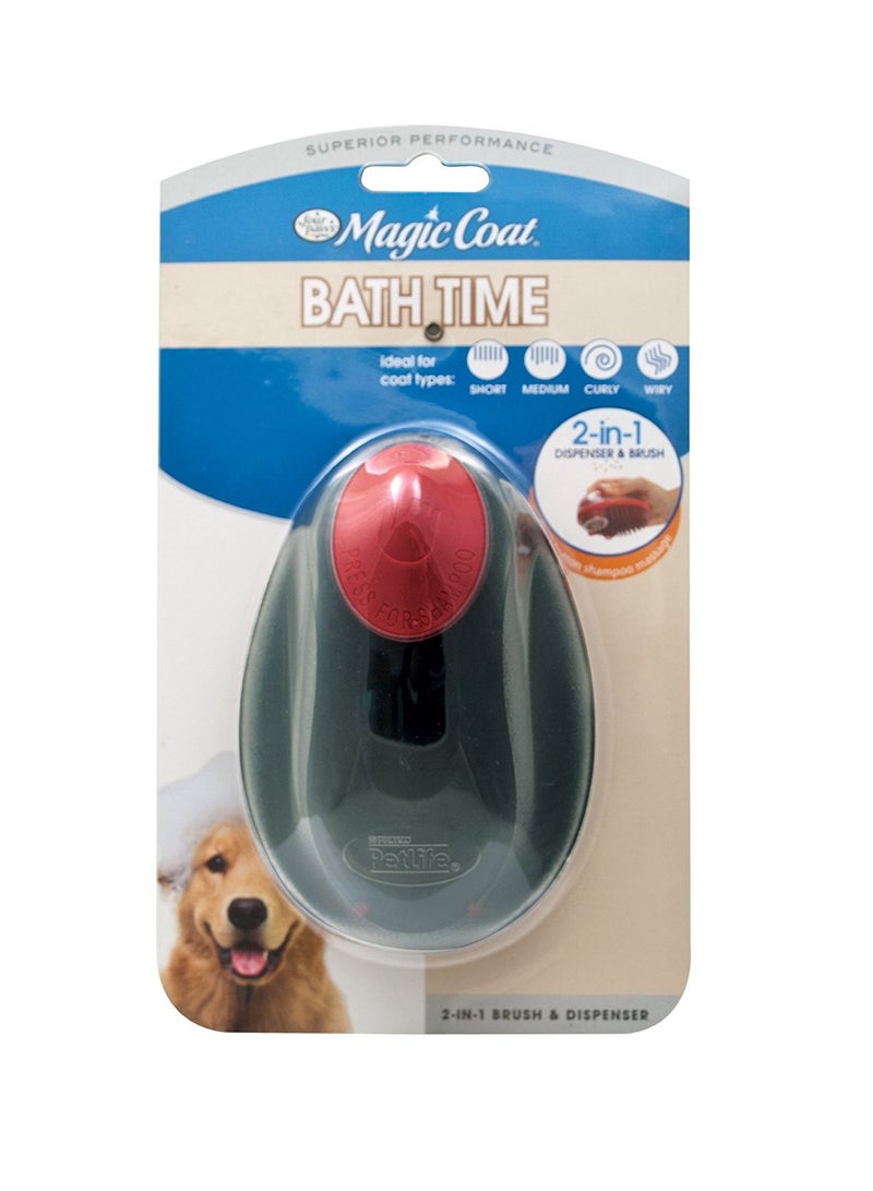 Magic Coat 2-in-1 Brush & Shampoo Dispense