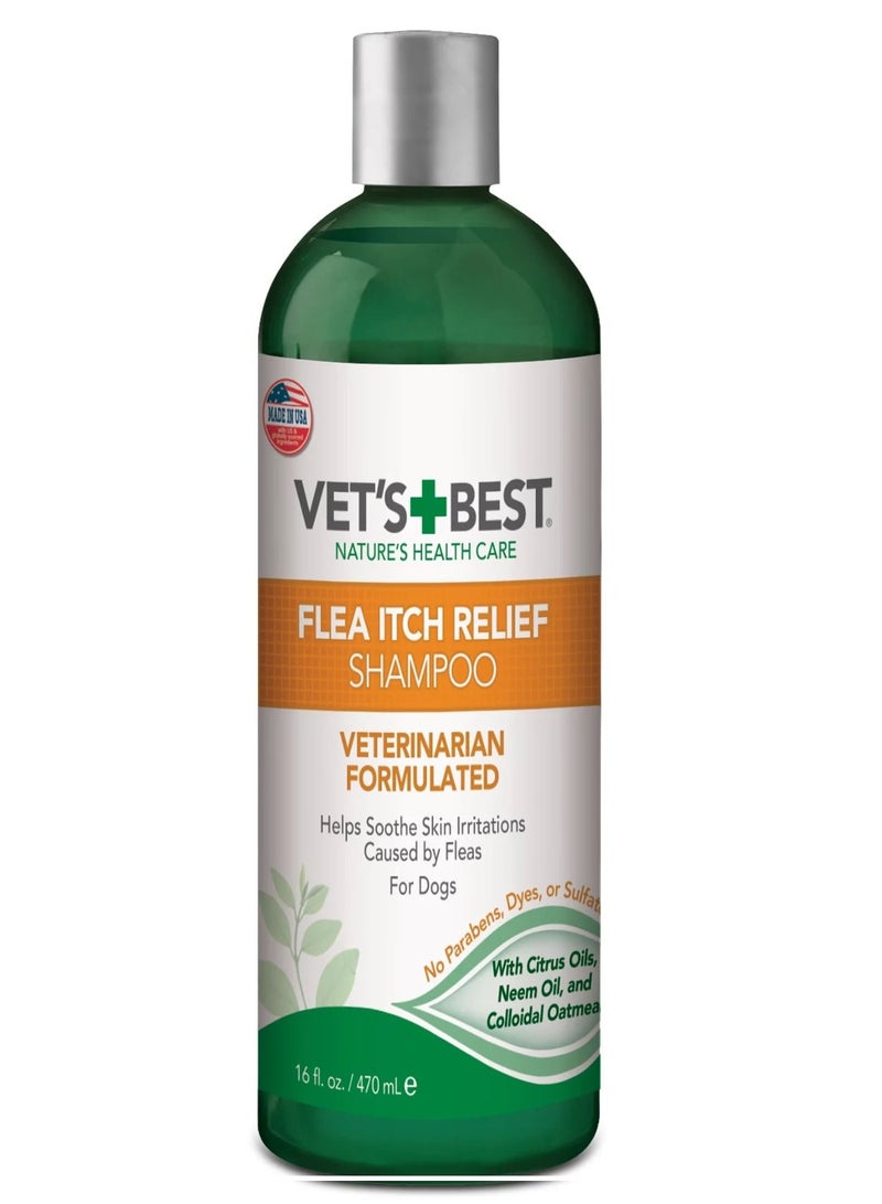 Flea And Itch Relief Dog Shampoo 470ml