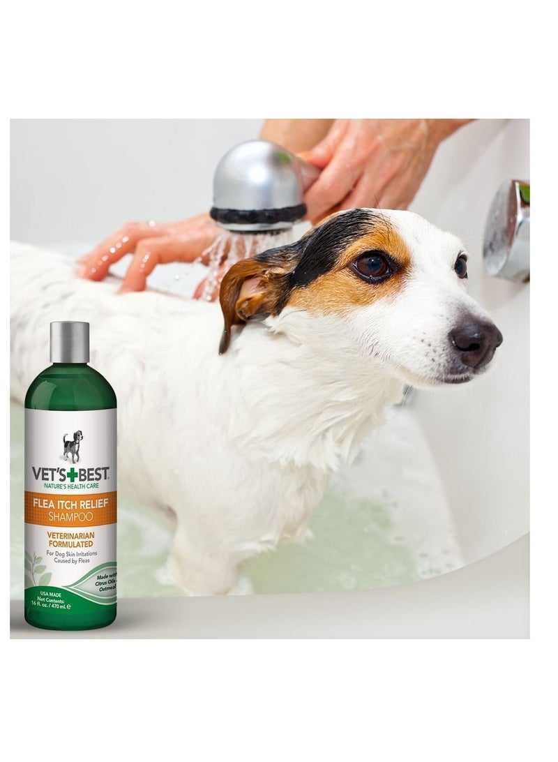 Flea And Itch Relief Dog Shampoo 470ml