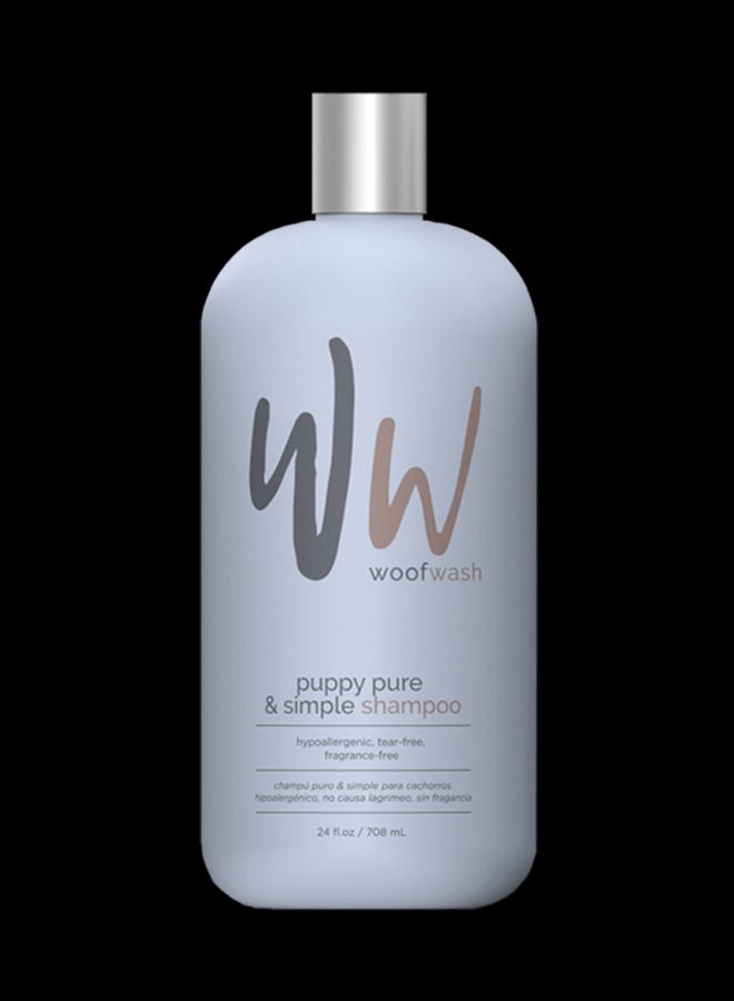 Woof Wash Puppy Pure And Simple Shampoo 709ml