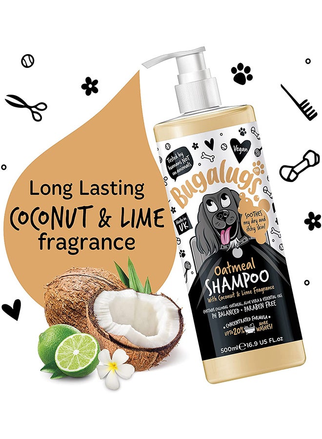 Oatmeal And Aloe Vera Dog Shampoo Multicolour 500ml