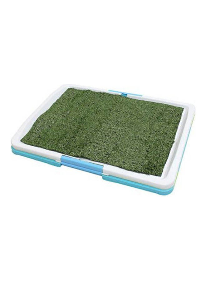 Tires Indoor Puppy Dog Potty Training Pee Pad Mat Tray Grass Toilet With Tray Multicolor