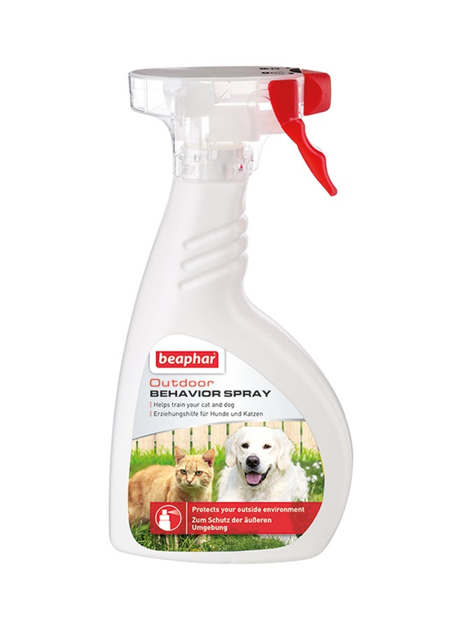 Outdoor Behavior Spray Dog Cat White 400ml