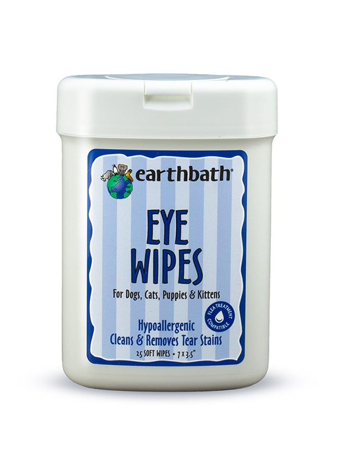 Eye Wipes Hypo-Allergenic Fragrance Free 25 Count