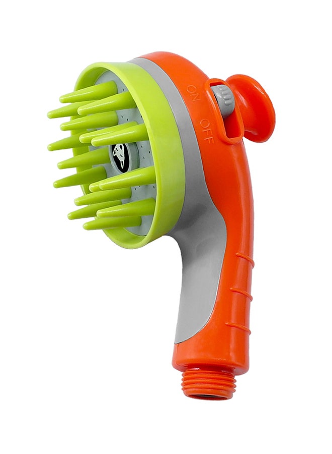 Water Sprinkler Brush Sprayer Orange 13 x 7 x 8cm