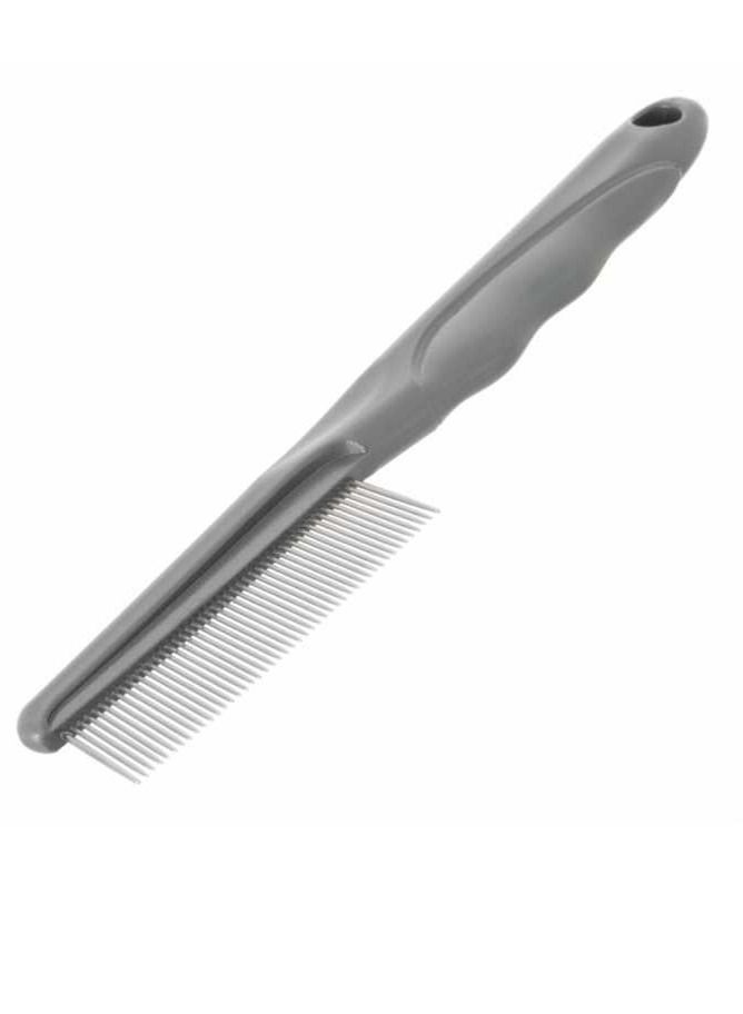 Stainless Steel Teeth Comb With Handle For Pets
