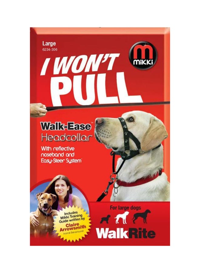 WalkRite Walk-Ease Headcollar Black L