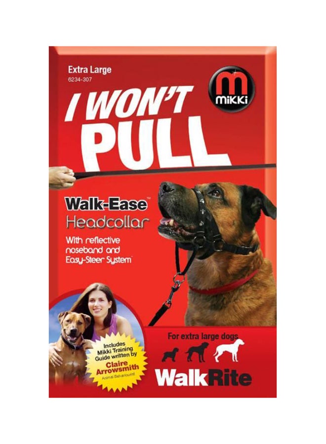 WalkRite Walk-Ease Headcollar Black XL