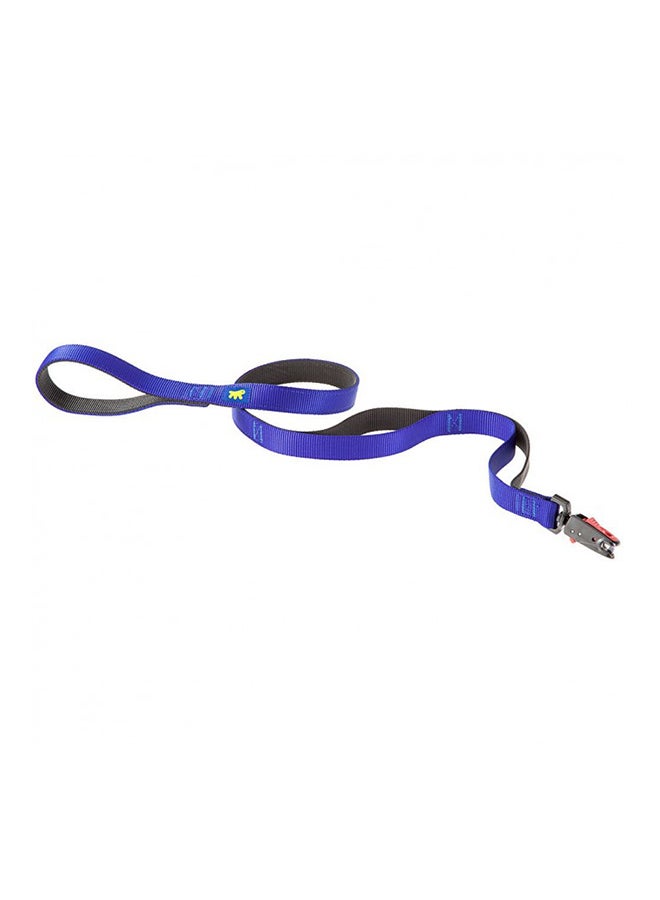 Dual Matic G Dog Lead Complete With Magnetic Snap Hook Blue