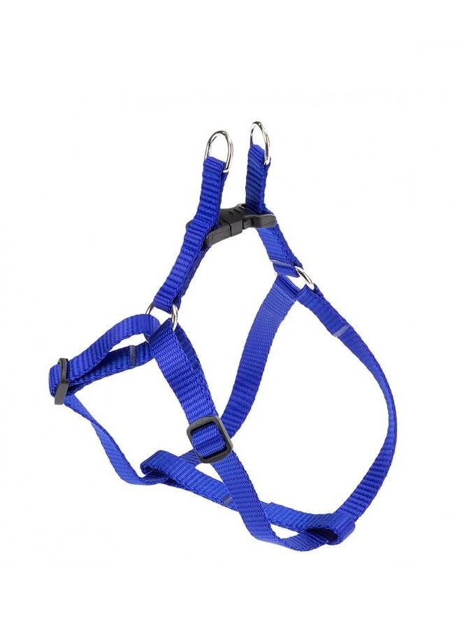 Easy P Nylon Resistance Dog Harness Blue