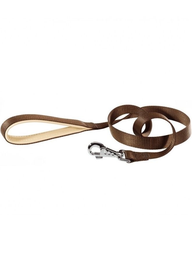 Daytona G Nylon Dog Leash Brown