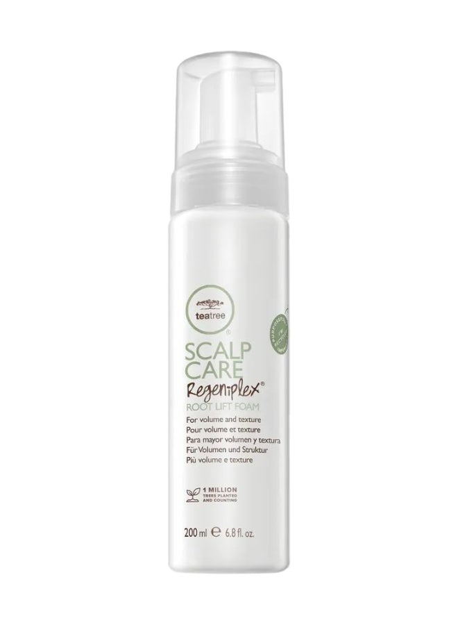 Tea Tree Scalp Care Anti-Thinning Root Lift Foam, Color Safe, Vegan, Paraben Free, Gluten Free 200ml