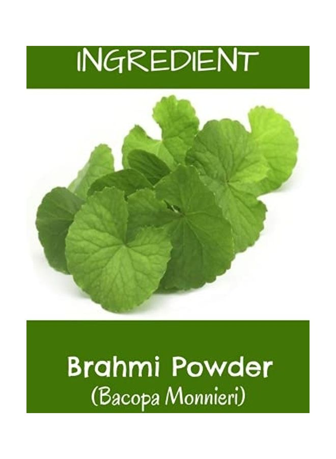 2-Piece Pure Organic Brahmi Powder Set White 200grams