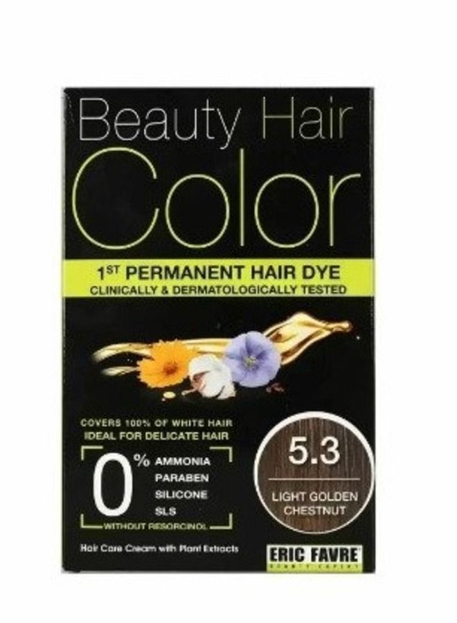 Eric Favre Beauty Hair Color 5.3 Light Golden Chestnut