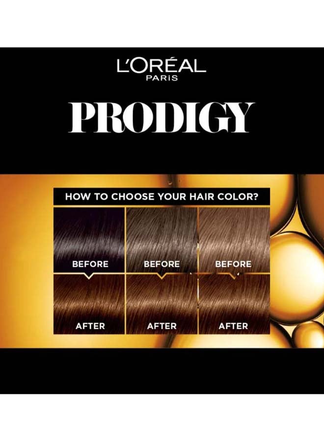 Prodigy Permanent Oil Hair Color New Amonia Free 6.32 Dark Golden Blonde