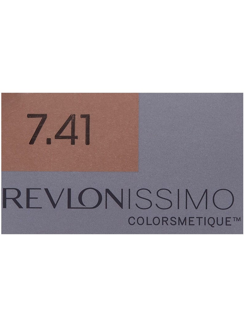 Revlon Professional Nmt Hair Color 7.41 Very Light Beige Blonde