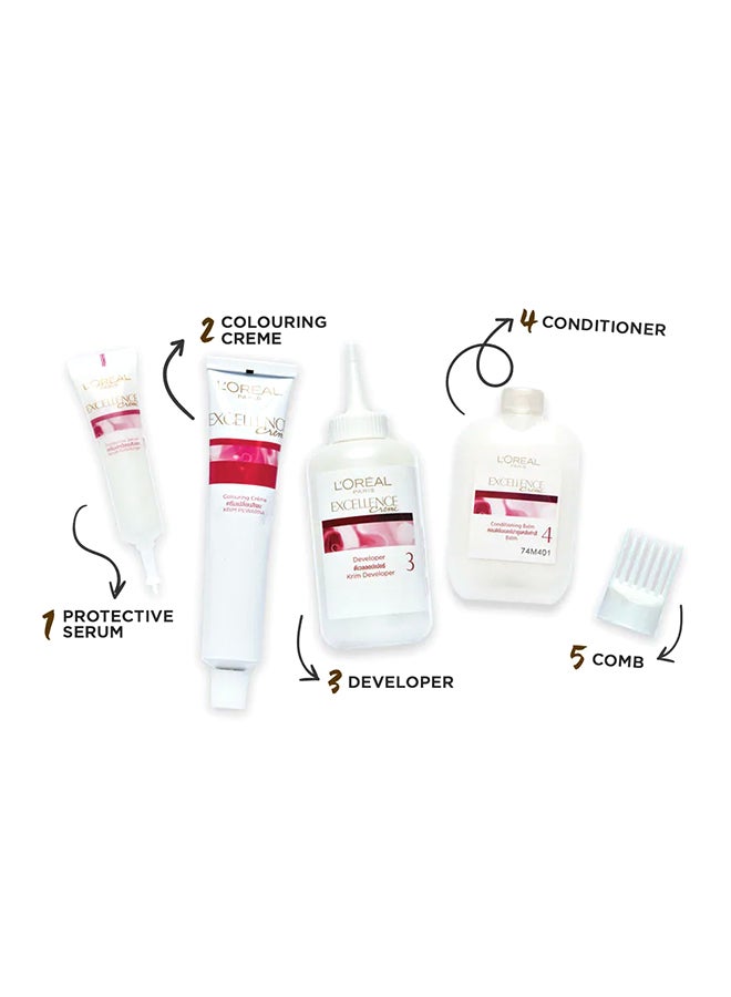 Excellence Creme Triple Care Hair Color Hair Dye/ Hair Care Dark Blonde 06 6.0 Dark Blonde 192ml