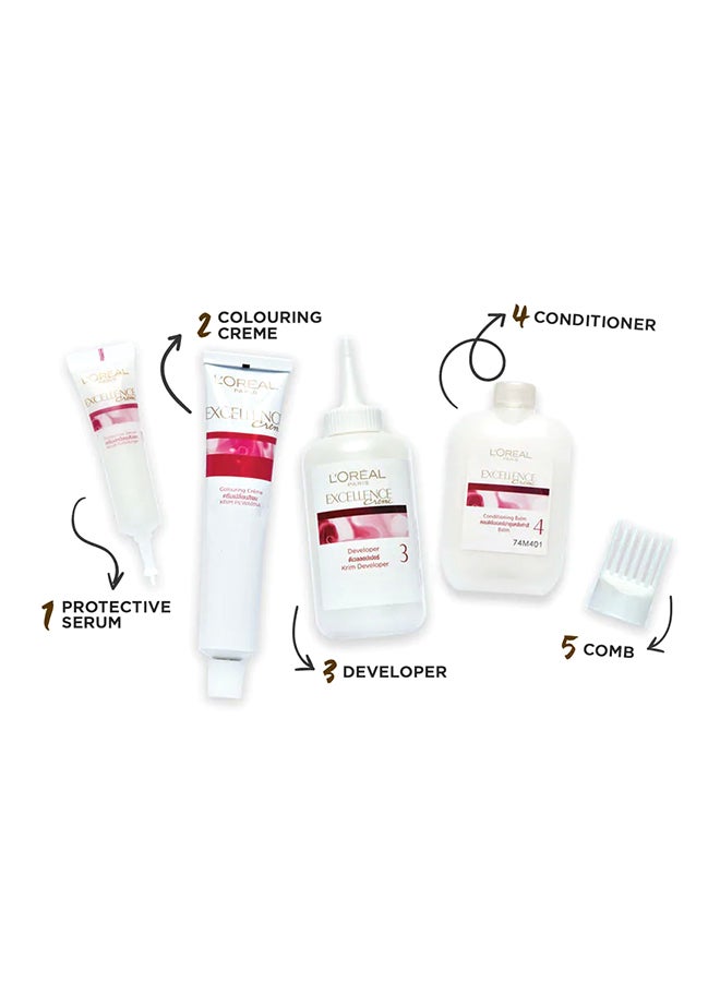 Excellence Hair Creme Color 7 Blonde pack of 1