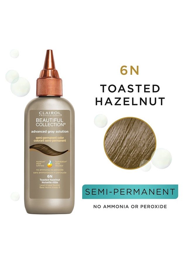 Beautiful Advanced Gray Solutions 6n Toasted Hazelnut, 3 oz