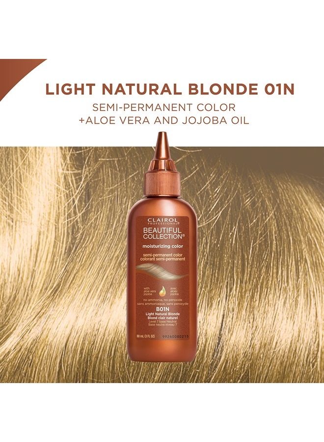 Beautiful Collection Hair Color, 1n Light Natural Blonde