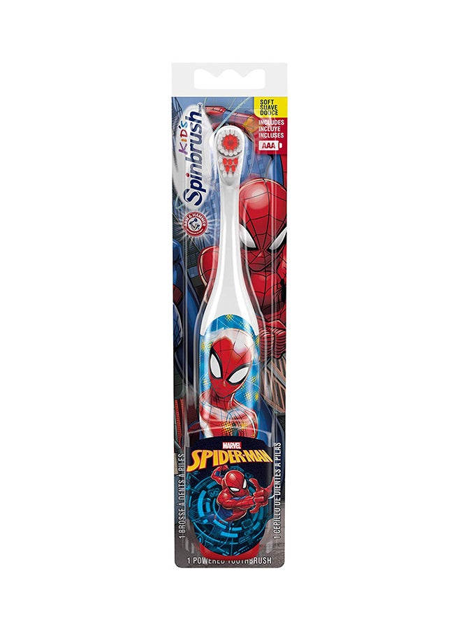 Spinbrush Spiderman Powered Toothbrush Red/White