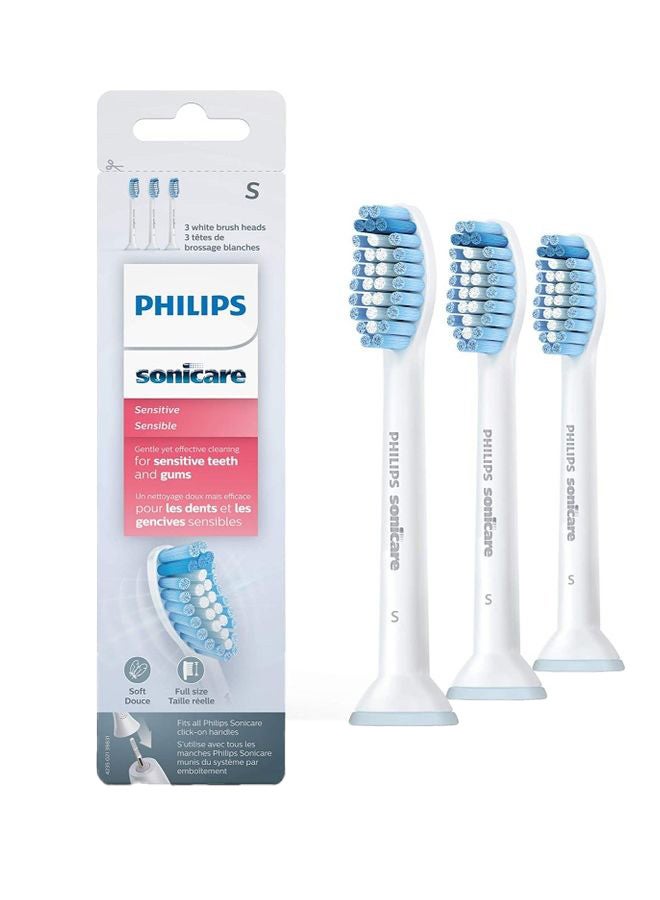 Sonicare Sensitive Replacement Brush Heads 3 Count