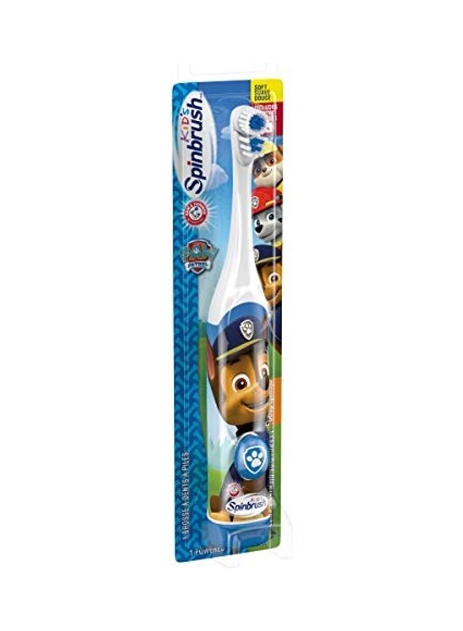 Paw Patrol Spinbrush Toothbrush White/Blue 1meter