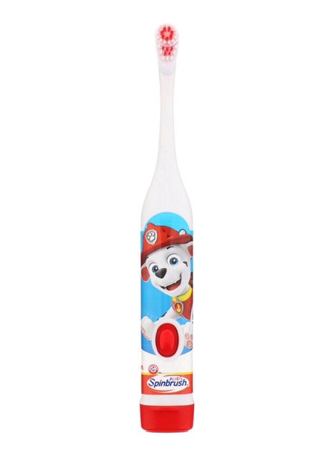 Paw Patrol Battery Powered Toothbrush Assorted Multicolour 9.1inch