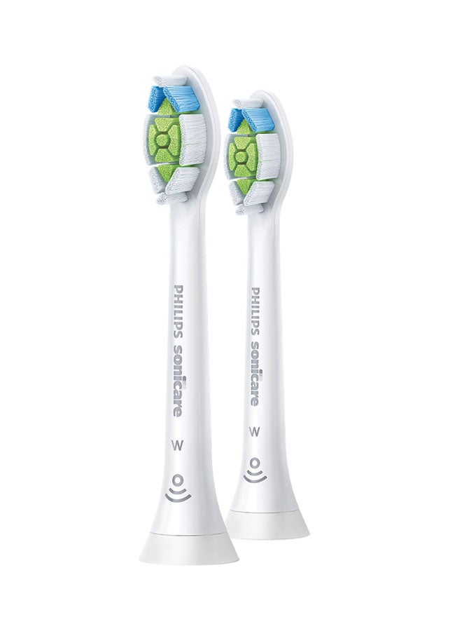 Replacement Head Philips Sonicare Diamond Clean Standard Size 2 pack Medium White Medium White