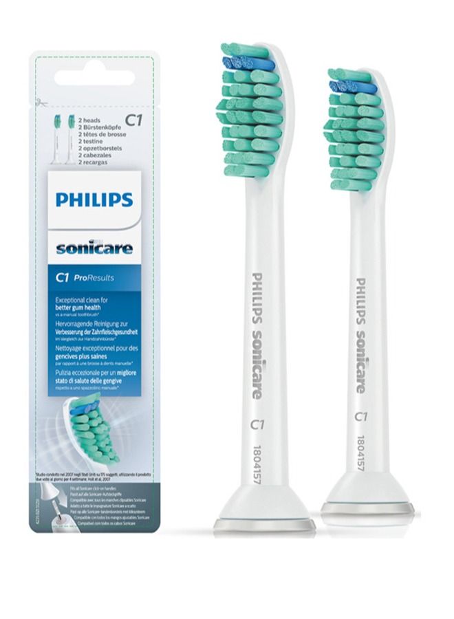 Pro Results Standard Toothbrush Heads HX6012/07 With 2 Year Warranty